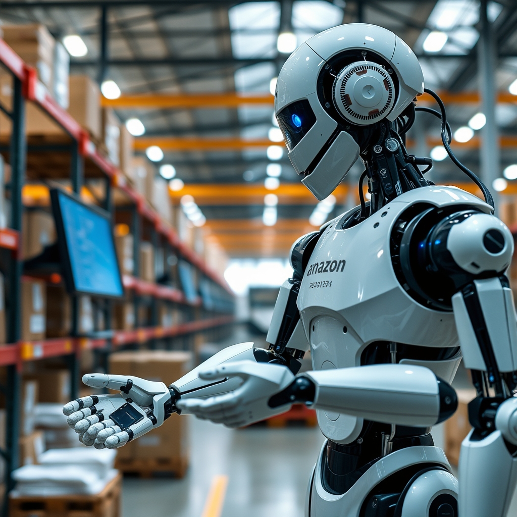 découvrez comment amazon utilise des robots employés dans ses entrepôts pour améliorer l'efficacité, automatiser les tâc