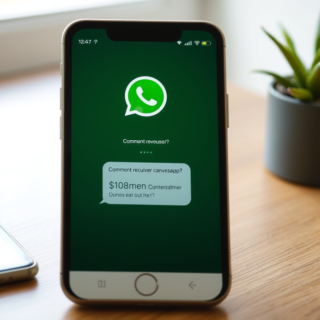 Comment récupérer conversation WhatsApp iPhone