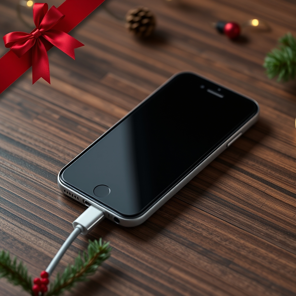 Promotion noel — Comment réparer iPhone bloqué sur iTunes et câble USB